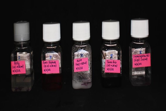 Grouping of samples